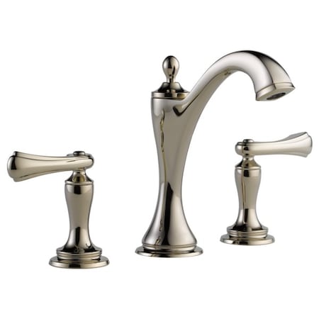 Brizo Charlotte Widespread Lavatory Faucet - Less Handles 65385LF-PNLHP-ECO